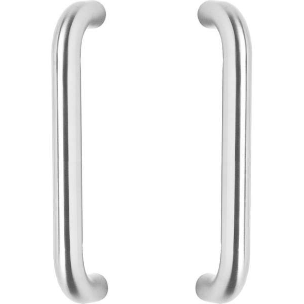 Intersteel Deurgrepen per paar U-vorm 375x70x25 HoH 350 rvs Intersteel Deurgrepen per paar U-vorm 375x70x25 HoH 350 rvs