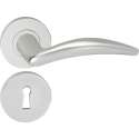 Impresso Windsor Deurklink – Deurbeslag – Rond – Rozet met Sleutelgat – Aluminium