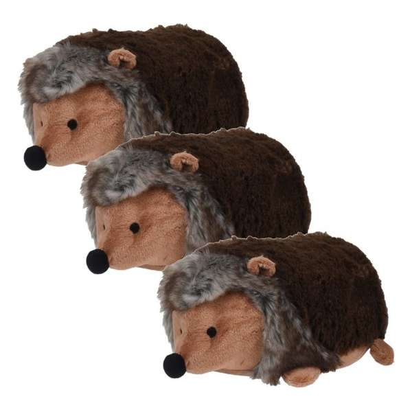 3x stuks deurstoppers bruine egel liggend 23 cm - Kinderkamer - Deurstoppers dieren egels bruin 3x stuks deurstoppers bruine egel liggend 23 cm - Kinderkamer - Deurstoppers dieren egels bruin