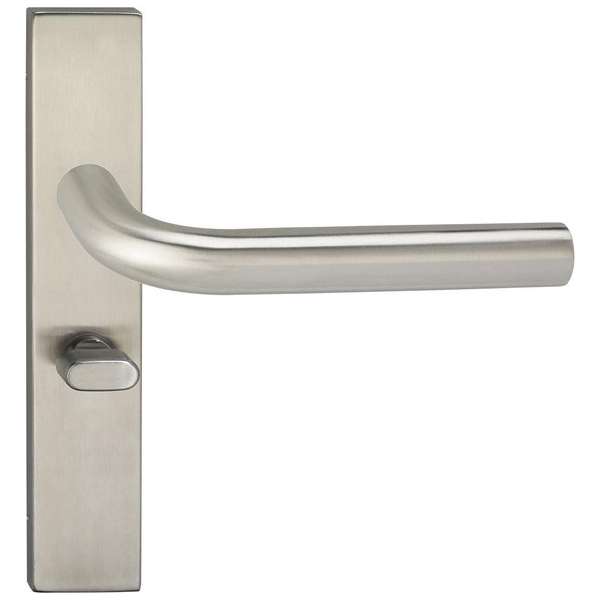 Impresso Dursley Deurklink – Deurbeslag – Vierkant – Deurschild met Toiletsluiting – Zilver Impresso Dursley Deurklink – Deurbeslag – Vierkant – Deurschild met Toiletsluiting – Zilver