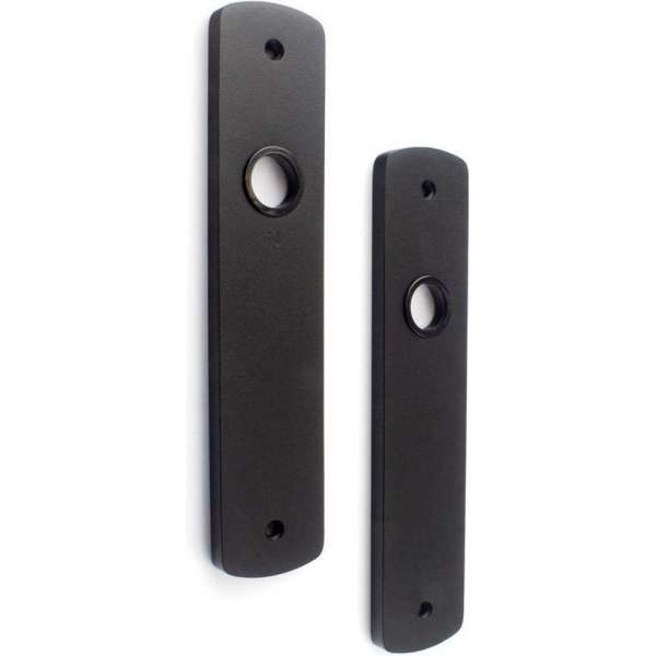 Noxxa aluline kortschild GP 200X42mm ZS zwart blind Noxxa aluline kortschild GP 200X42mm ZS zwart blind
