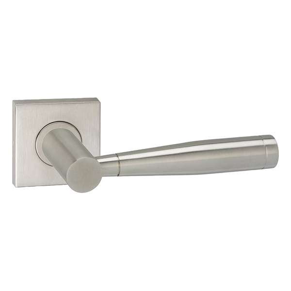 Impresso Retford Deurklink – Deurbeslag – Vierkant – Rozet – Zilver Impresso Retford Deurklink – Deurbeslag – Vierkant – Rozet – Zilver