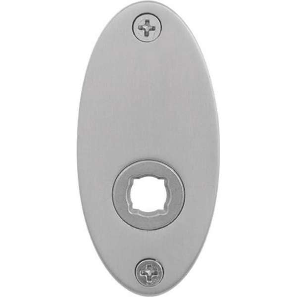 GPF Ovale platte rozet 80x38x2mm GPF Ovale platte rozet 80x38x2mm
