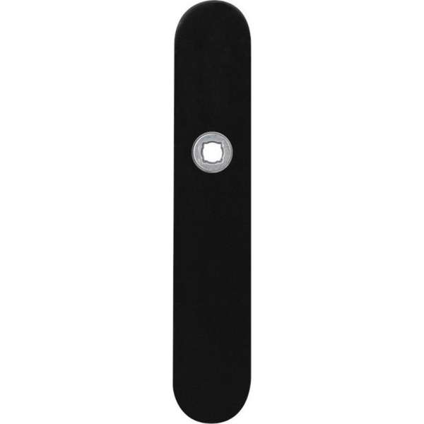 GPF Langschild afg enkelv 218x40x8,5mm PC55 zwart GPF Langschild afg enkelv 218x40x8,5mm PC55 zwart