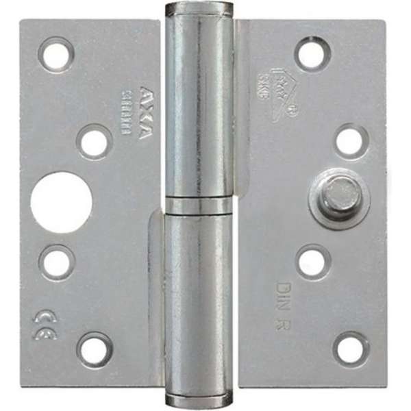 Axa Veiligheidskogelstiftpaumelle topcoat gegalvaniseerd rechts 89 x 89 x 3mm SKG*** 1201-25-23/V4E Axa Veiligheidskogelstiftpaumelle topcoat gegalvaniseerd rechts 89 x 89 x 3mm SKG*** 1201-25-23/V4E