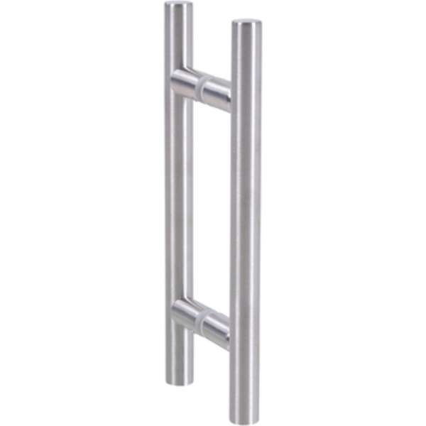 Bohle, deurgreep, dubbelzijdig, ø25, H300 x L200, RVS Bohle, deurgreep, dubbelzijdig, ø25, H300 x L200, RVS