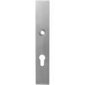 veiligheidsbinnenschild blind met krukgat RVS
