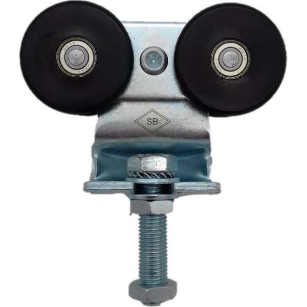SB hangrol dubbel met nylon wielen, type 130 SB hangrol dubbel met nylon wielen, type 130