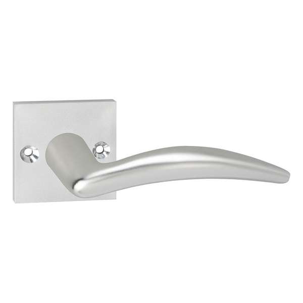 Impresso Windsor Deurklink – Deurbeslag – Vierkant – Rozet met Schroef – Aluminium Impresso Windsor Deurklink – Deurbeslag – Vierkant – Rozet met Schroef – Aluminium