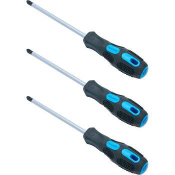 Smoos® Schroevendraaier kruiskop PH3 x 150 mm - 3 stuks