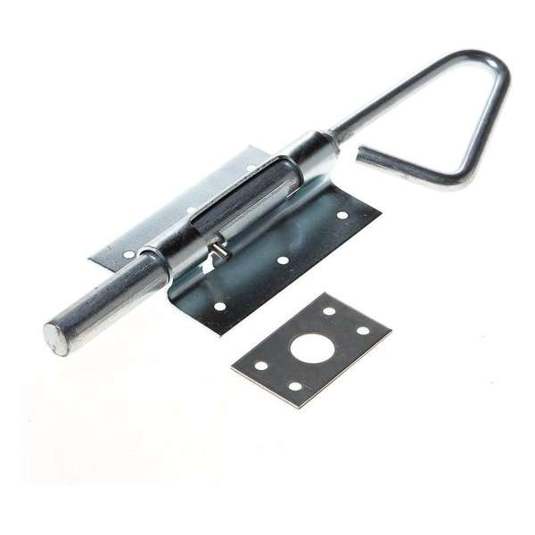 GB Staartgrendel elektrolytisch verzinkt 300mm 74403 (Prijs per 2 stuks) GB Staartgrendel elektrolytisch verzinkt 300mm 74403 (Prijs per 2 stuks)