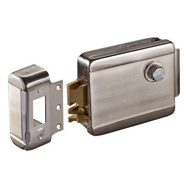 YLI ABK-702A-R elektrisch oplegslot met draaiknop voor naar rechts opende deur YLI ABK-702A-R elektrisch oplegslot met draaiknop voor naar rechts opende deur