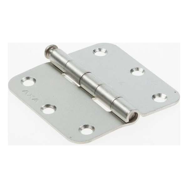 Axa Scharnier ronde hoeken RVS 75 x 75mm 1105-24-83/E Axa Scharnier ronde hoeken RVS 75 x 75mm 1105-24-83/E