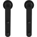schuifdeurhanger set Varsi zwart t.b.v. extra deur