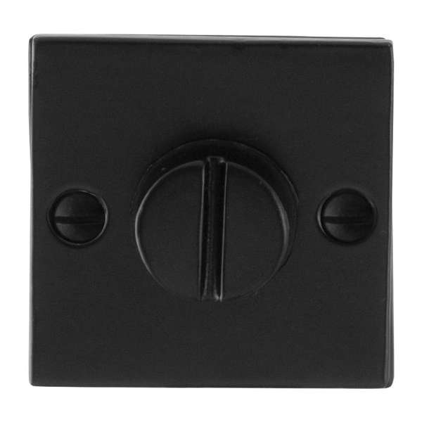 GPF Toiletgarnituur vierkant 52x52x4mm stift 8mm smeedijzer GPF Toiletgarnituur vierkant 52x52x4mm stift 8mm smeedijzer