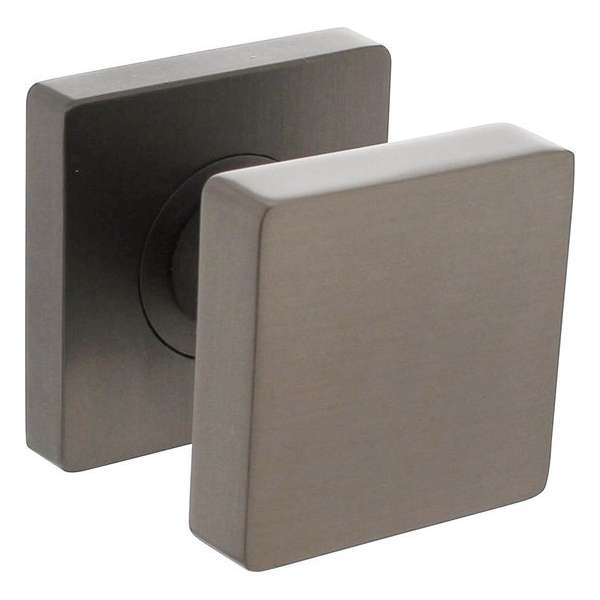 Intersteel Deurknop vierkant op rozet antracietgrijs Intersteel Deurknop vierkant op rozet antracietgrijs