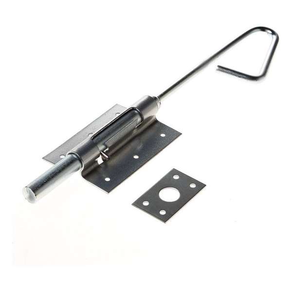 GB Staartgrendel elektrolytisch verzinkt 400mm 74404 GB Staartgrendel elektrolytisch verzinkt 400mm 74404