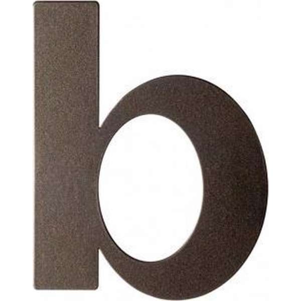 Dark blend letter B plat, 110 mm Dark blend letter B plat, 110 mm