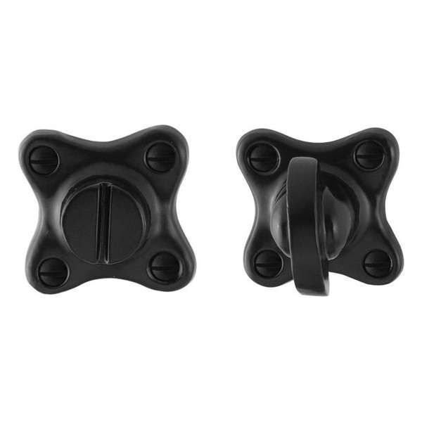 GPF Toiletgarnituur klassiek 44x44x9mm stift 8mm smeedijzer GPF Toiletgarnituur klassiek 44x44x9mm stift 8mm smeedijzer