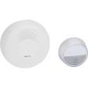 Legrand draadloze deurbel kit - 80dB - IP44 - 100 meter bereik - wit