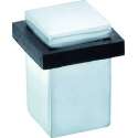 Deurstopper Vierkant glans chroom
