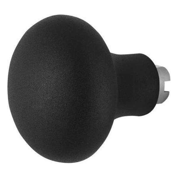 Paddenstoel knop S5 52mm veiligheidsschilden vast inclusief wisselstift zwart Paddenstoel knop S5 52mm veiligheidsschilden vast inclusief wisselstift zwart