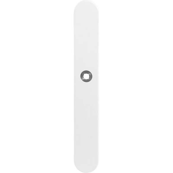 GPF Gatd links langschild XL afg 282x40x8,5mm PC72 wit GPF Gatd links langschild XL afg 282x40x8,5mm PC72 wit