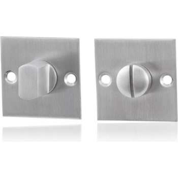 GPF Vierkante toiletgarnituur 50x50x2mm stift 5mm