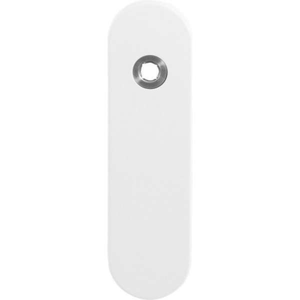 GPF Gatd links kortschild afg 169x46x8,5mm blind wit GPF Gatd links kortschild afg 169x46x8,5mm blind wit