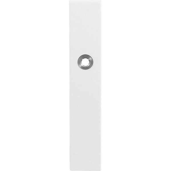 GPF Langschild rechth enkelv 218x40x8,5mm PC55 wit GPF Langschild rechth enkelv 218x40x8,5mm PC55 wit