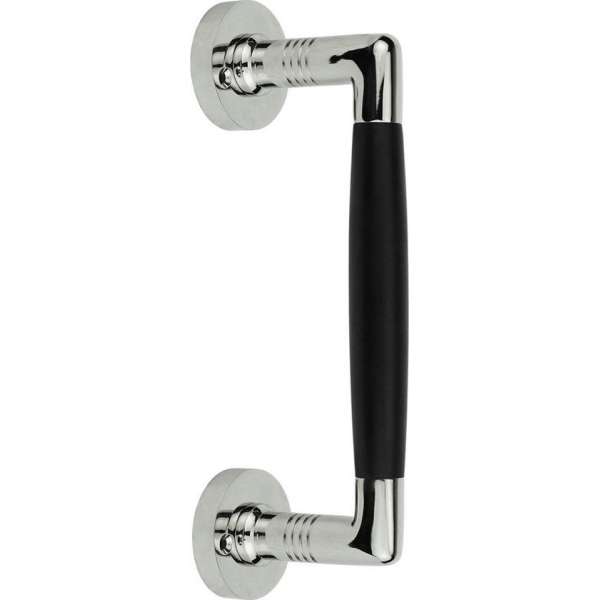 Handgreep jaren 20 stijl chroom Rötha - 162 mm Handgreep jaren 20 stijl chroom Rötha - 162 mm