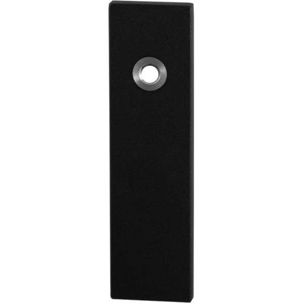 GPF Kortschild rechth enkelv 169x46x8,5mm PC72 zwart GPF Kortschild rechth enkelv 169x46x8,5mm PC72 zwart