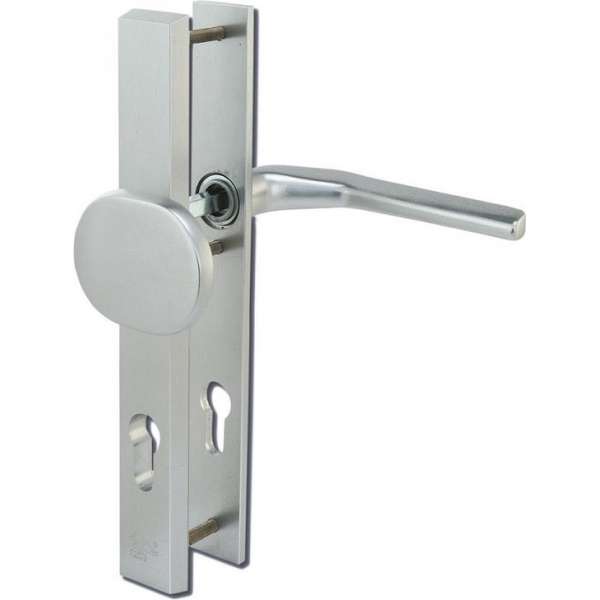 Besa Veiligheidsbeslag smal 92 greep-kruk Zilver SKG*** Besa Veiligheidsbeslag smal 92 greep-kruk Zilver SKG***