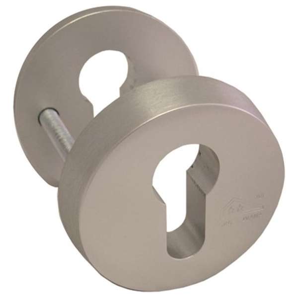Ivana aluminium veiligheidsrozetten - Economy - SKG** - rond 51 mm Ivana aluminium veiligheidsrozetten - Economy - SKG** - rond 51 mm