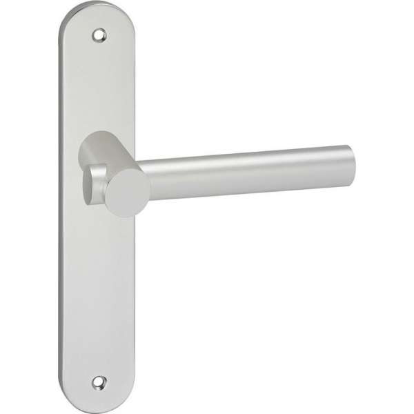 Impresso Dover Deurklink – Deurbeslag – Ovaal – Deurschild met Schroef – Aluminium Impresso Dover Deurklink – Deurbeslag – Ovaal – Deurschild met Schroef – Aluminium