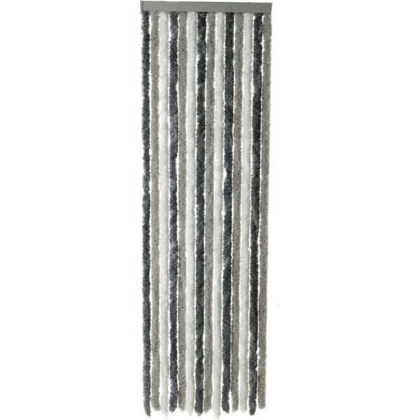 Arisol Caravan Vliegengordijn  - 185x56 cm - Grijs/Wit/Antraciet
