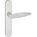 Impresso Sutton Deurklink – Deurbeslag – Ovaal – Deurschild – Aluminium
