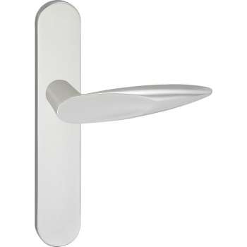 Impresso Sutton Deurklink – Deurbeslag – Ovaal – Deurschild – Aluminium
