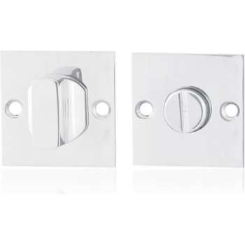 GPF Vierkante toiletgarnituur 50x50x2mm stift 5mm grote knop