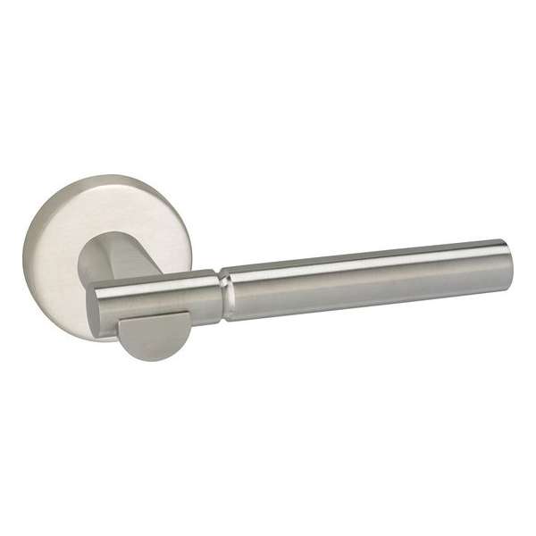 Impresso Bretton Deurklink – Deurbeslag – Rond – Rozet – Zilver Impresso Bretton Deurklink – Deurbeslag – Rond – Rozet – Zilver