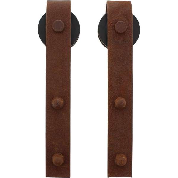 Intersteel Set van 2 hangrollen Basic antiek Intersteel Set van 2 hangrollen Basic antiek