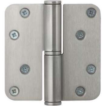 Kogelpaumelle ronde hoek DIN rechts 75x75 mm