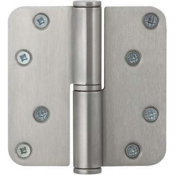 Kogelpaumelle ronde hoek DIN rechts 75x75 mm Kogelpaumelle ronde hoek DIN rechts 75x75 mm
