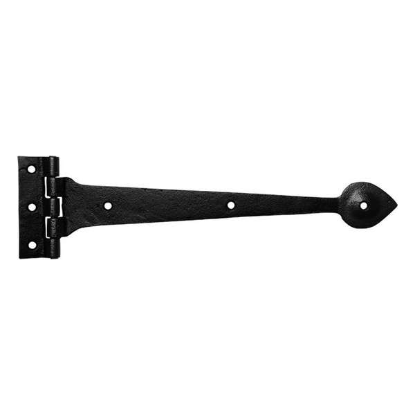 Kirkpatrick Scharnierheng 266x105mm smeedijzer zwart Kirkpatrick Scharnierheng 266x105mm smeedijzer zwart