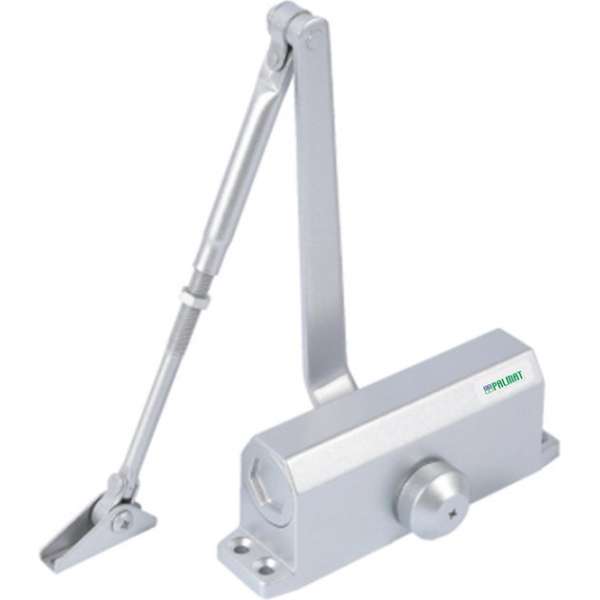 PALMAT Hydraulische deurdranger - Deursluiter voor binnen - 80 t/m 120 kg -Zilver PALMAT Hydraulische deurdranger - Deursluiter voor binnen - 80 t/m 120 kg -Zilver