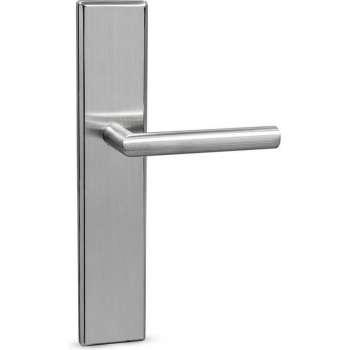 RVS deurkruk blind links 300 x 60mm