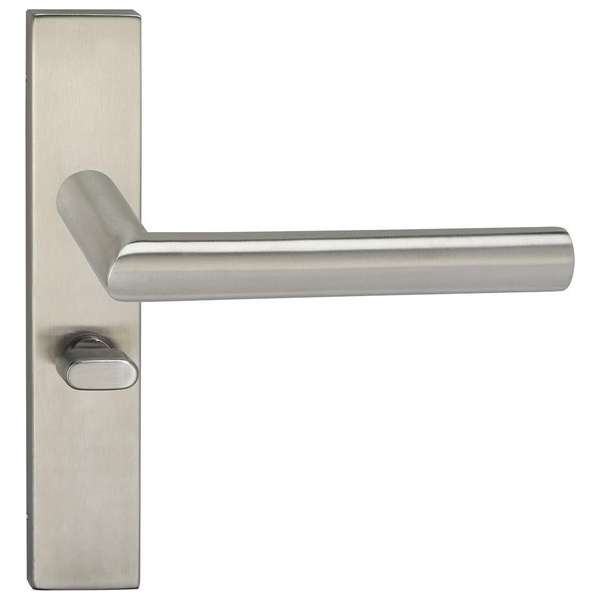 Impresso Harrow Deurklink – Deurbeslag – Vierkant – Deurschild met Toiletsluiting – Zilver Impresso Harrow Deurklink – Deurbeslag – Vierkant – Deurschild met Toiletsluiting – Zilver