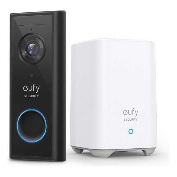 Eufy Video Deurbel - Draadloos - Inclusief HomeBase - WiFi vereist Eufy Video Deurbel - Draadloos - Inclusief HomeBase - WiFi vereist
