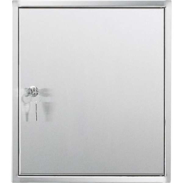 RVS brievenbus deur inbouw RVS brievenbus deur inbouw