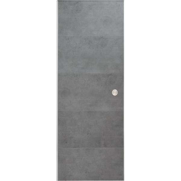 Door in box schuifdeur beton look Door in box schuifdeur beton look